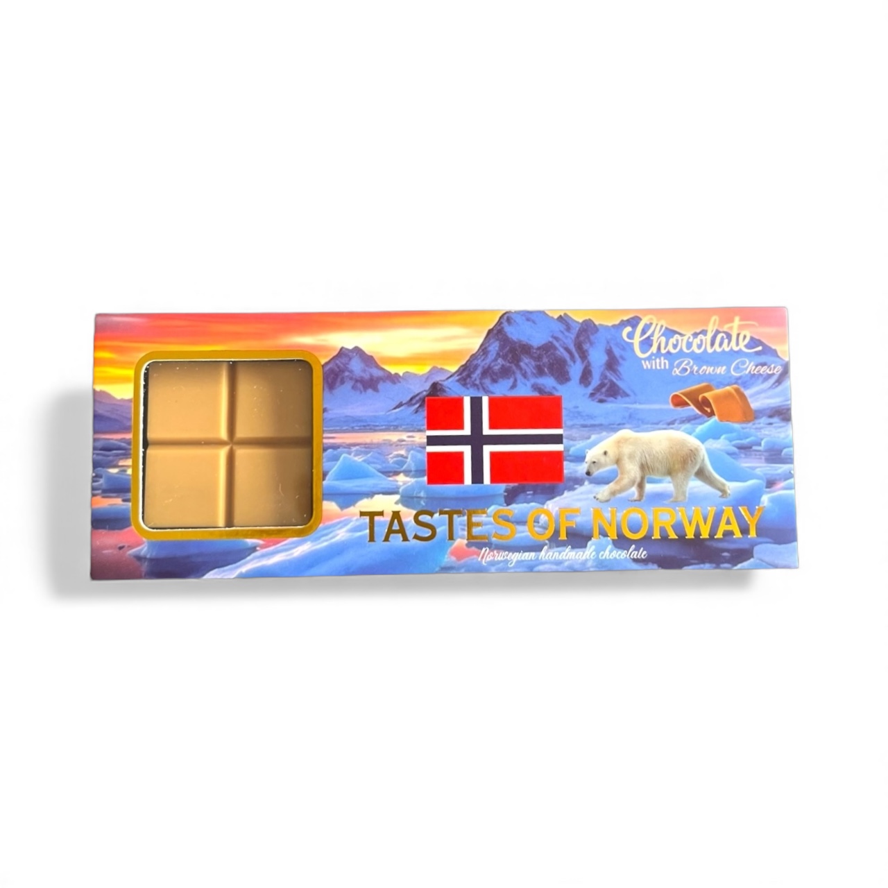 Brunost 3 bit – lukket eske